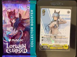 Lorwyn Eclipsed Collector Pack Sealed Mint and Weiss Nikke Helm R - Image 1