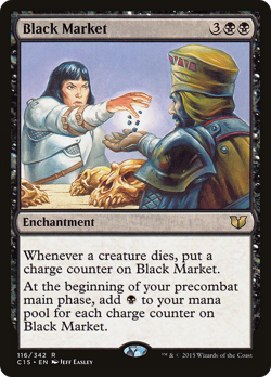 Black Market #116 (MP) Commander 2015 C15 Magic MTG - Image 1