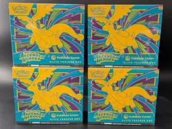 Lot of (4) Pokemon Ascended Heroes Pokemon Center Elite Trainer Box Exclusive - Image 1