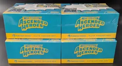 Lot of (4) Pokemon Ascended Heroes Pokemon Center Elite Trainer Box Exclusive - Image 5