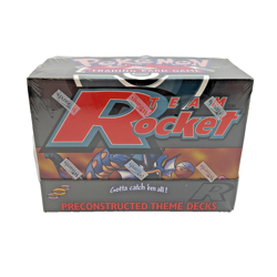 Pokemon TCG WOTC Team Rocket Preconstructed Theme Decks Display SEALED - Image 1