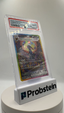 2025 Pokemon Pre En Special Illustration Rare #161 Umbreon Ex PSA 10 GEM MINT - Image 2