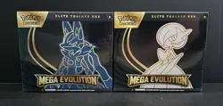 Pokemon TCG Mega Evolution Elite Trainer Box - ETB Set - LOT of (2) NEW - Sealed - Image 1
