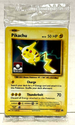 Pokemon Pikachu Holo XY League/Championship Black Star Promo XY202 10 x Pack Ins - Image 1