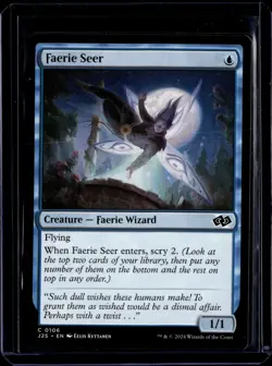 Faerie Seer - 106 - J25 - NM - MTG Magic the Gathering - Image 1