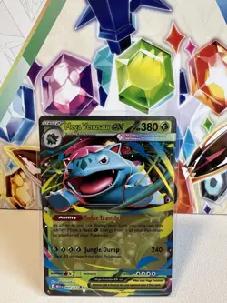 Mega Venusaur ex 003/132 Double Rare - Pokemon TCG Mega Evolution - NM - Image 1