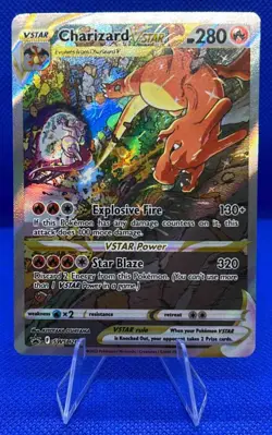 2019-2023 Pokemon Sword & Shield Black Star Promos Charizard VST #SWSH262 - Image 1