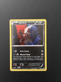 2017 POKEMON BLACK STAR PROMO HOLO DARKRAI LP - Image 1