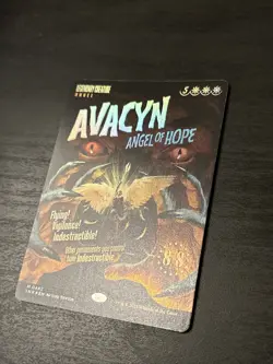 FOIL AVACYN, ANGEL OF HOPE (BORDERLESS) Innistrad Remastered Magic MTG MINT CARD - Image 2