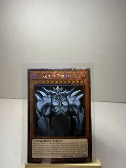 Konami Yu-Gi-Oh! Obelisk Slifer Ra Platinum Rare 1st Edition 3 Card Lot English - Image 2
