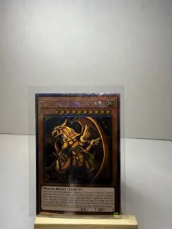 Konami Yu-Gi-Oh! Obelisk Slifer Ra Platinum Rare 1st Edition 3 Card Lot English - Image 3