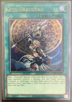 YuGiOh! - Ketu Dracotail - OP29-EN003 - Ultimate Rare - Near Mint - Image 1