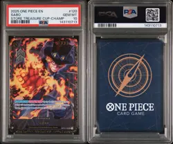 2025 ONE PIECE PROMOS #120 SABO STORE TREASURE CUP-CHAMP PSA 10 - Image 4