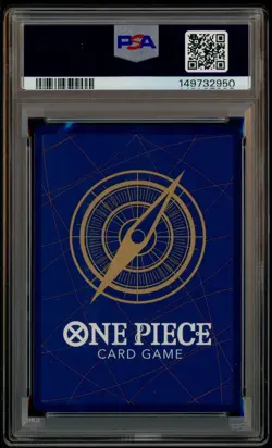 2025 One Piece OP13 En Red Manga Alternate Art #119 Portgas D. Ace PSA 10 - Image 3