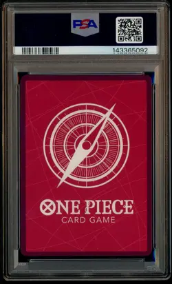 2022 One Piece OP01 EN Alternate Art #001 Roronoa Zoro PSA 10 GEM MINT - Image 3
