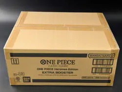 One Piece English EB-03 One Piece Heroines Edition Extra Booster Box Case Sealed - Image 1