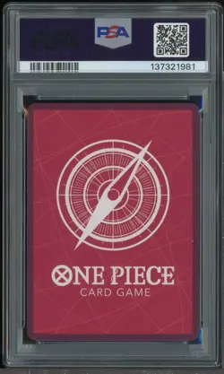2025 ONE PIECE PROMOS BVB X ONE PIECE MATCH DAY 2025 #003 MONKEY D. LUFFY PSA 10 - Image 3