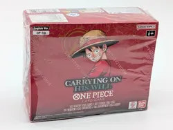 Lot of (12) One Piece OP-13 Carrying On His Will Booster Boxes Sealed English - Image 2