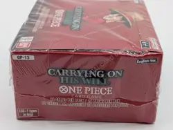 Lot of (12) One Piece OP-13 Carrying On His Will Booster Boxes Sealed English - Image 4