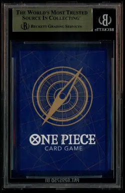 2025 One Piece Promos Chinese #OP08106 Nami Serial SR 3rd Anv Flash Evnt BGS 10 - Image 3