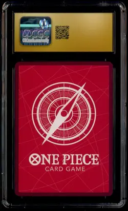 2025 ONE PIECE PROMOS BVB X MATCH DAY 2025 #003 MONKEY D. LUFFY CGC 10 PRISTINE - Image 3