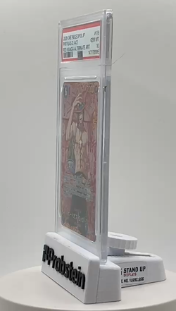 2025 One Piece OP13 JP Red Manga Alternate Art #119 Portgas D. Ace PSA 10 - Image 2