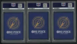 2025 One Piece 3rd Anniversary 3 Brothers Winner Sabo Luffy Ace PSA 10 Set of 3 - Image 2