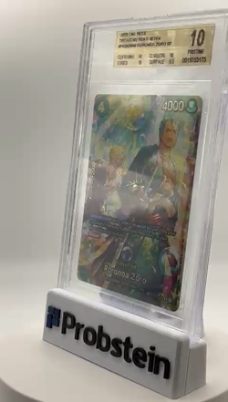 One Piece TCG Roronoa Zoro SP PRB02-006 BGS 10 - Image 2
