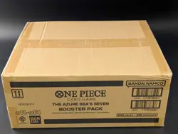 One Piece OP14-EB04 The Azure Sea's Seven English Booster Box Case SEALED NEW - Image 1