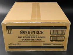 One Piece OP14-EB04 The Azure Sea's Seven English Booster Box Case SEALED NEW - Image 2