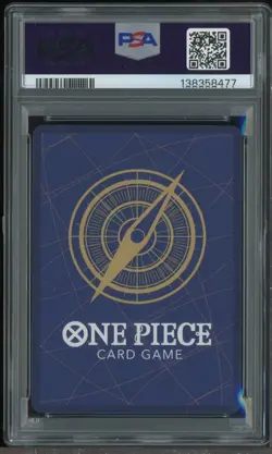 2024 One Piece EN Convention Exclusive Foil #043 Monkey D. Luffy PSA 10 GEM MINT - Image 3