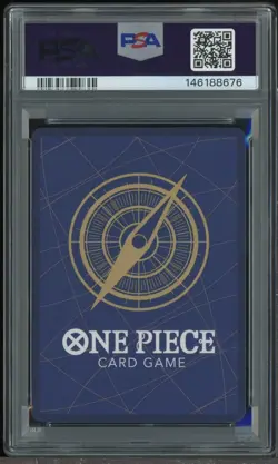 2024 One Piece EN Convention Exclusive Foil #043 Monkey D. Luffy PSA 10 GEM MINT - Image 3