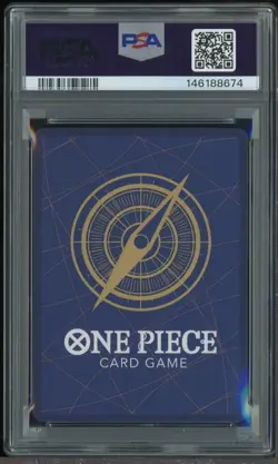 2024 One Piece EN Convention Exclusive Foil #043 Monkey D. Luffy PSA 10 GEM MINT - Image 3
