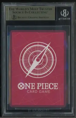 2025 ONE PIECE PROMOS BVB X ONE PIECE MATCH DAY 2025 #003 MONKEY D. LUFFY BGS 10 - Image 3
