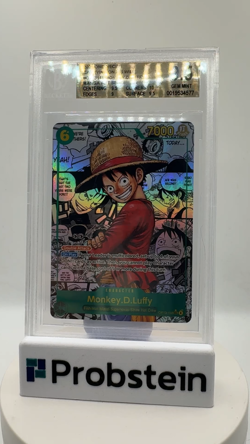 2025 One Piece Carrying On His Will OP13118 Monkey D. Luffy Manga BGS 9.5 - Image 2