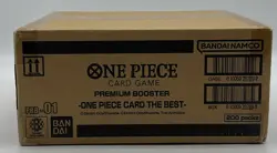 One Piece PRB-01 English The Best Premium Booster Box Case SEALED - Image 3