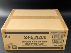 One Piece English OP09 Emperors in the New World Booster Pack Case Sealed - Image 1