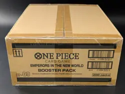 One Piece English OP09 Emperors in the New World Booster Pack Case Sealed - Image 3