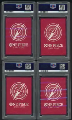 2022 One Piece Super Pre-release ST01-04 PSA 10 Sequential Set w/Luffy Kid Kaido - Image 2