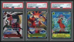 One Piece Monkey D. Luffy Pre-release Winner 3rd Anv Winner Treasure Rare PSA 10 - Image 1