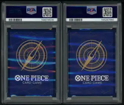 One Piece Monkey D. Luffy Tresure Rare OP08 Special Alt Art OP13 PSA 10 Lot (2) - Image 2