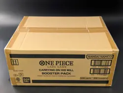 One Piece TCG OP-13 Carrying On His Will English Booster Box Case SEALED NEW - Image 1
