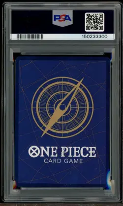 2025 One Piece OP13 Manga Alternate Art #118 Monkey D Luffy PSA 10 GEM MINT - Image 3