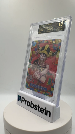 2025 One Piece Promos JPN P110 Monkey D. Luffy Premium Card BGS 10 BLACK LABEL - Image 2