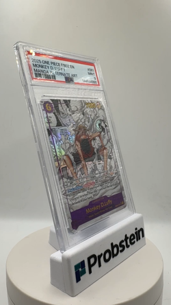 2025 One Piece EB02 En Manga Alternate Art #061 Monkey D. Luffy PSA 9 MINT - Image 2