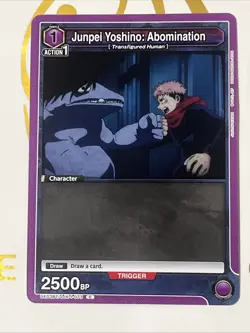 Union Arena Junpei Yoshino: Abomination - Jujutsu Kaisen - Image 1