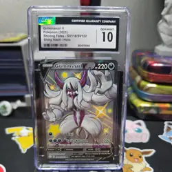 Grimmsnarl V SV116/SV122 CGC 10 Shining Fates Graded Pokemon Card Slab - Image 1