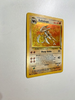Kabutops 9/62 Fossil Holo MP - Moderately Played Pokemon Card - Image 2