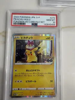 2022 Pokemon S-P 272/S-P Pikachu Holo Promo PSA 10 Japanese Card - Image 1