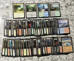 Magic The Gathering MTG Non Basic Land Lot Of 70 Cards Commander Mixed Lands - Image 1